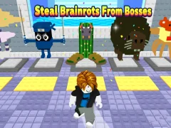 Игра Steal Brainrots From Bosses онлайн