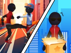Игра Stick Rope Hero онлайн