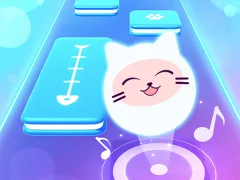 Игра Music Cat! Piano Tiles Game 3D онлайн