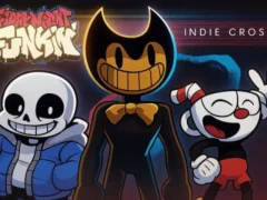 Игра FNF vs Indie Cross онлайн