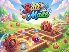 Игра Ball and Maze онлайн
