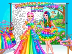 Игра Princess Rainbow Look онлайн