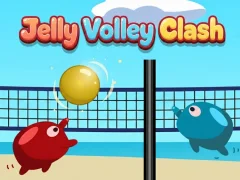 Игра Jelly Volley Clash онлайн