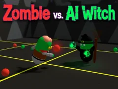 Игра Zombie vs. AI Witch онлайн