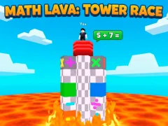 Игра Math Lava: Tower Race онлайн