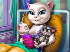 Игра Angela Twins Birth онлайн