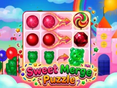 Игра Sweet Merge Puzzle онлайн
