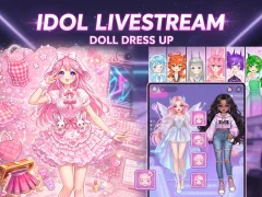 Игра Idol Livestream: Doll Dress Up онлайн