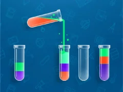 Игра Sort It Water Sort Puzzle онлайн