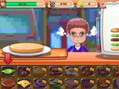 Игра Burger Craze: Top Burger Shop онлайн