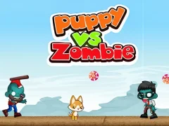 Игра Puppy vs Zombie онлайн