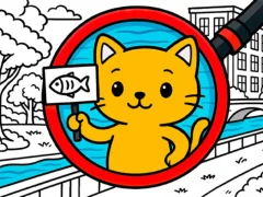 Игра Find The Cat Cat Search онлайн
