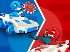 Игра Stickman battle 1-4 Players онлайн