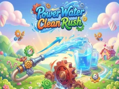 Игра Power Water Clean Rush онлайн