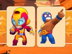 Игра Fighting Stars Memory онлайн