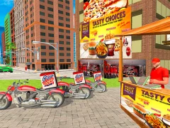 Игра Pizza Delivery Boy Simulation онлайн