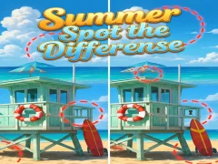 Игра Summer Spot the Differense онлайн