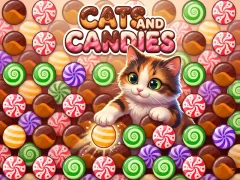 Игра Cats and Candies онлайн