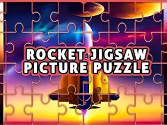 Игра Rocket Jigsaw Picture Puzzle онлайн