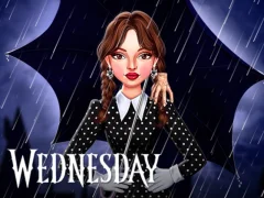 Игра Celebrity Wednesday Addams Style онлайн