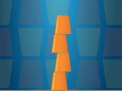 Игра Cups Tower Builder онлайн