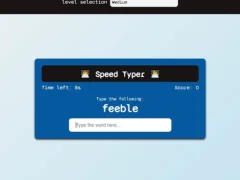 Игра Speed Typer онлайн