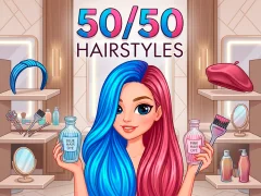 Игра 50/50 Hairstyles онлайн