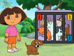 Игра Dora The explorer Dora's Puppy Adventure онлайн
