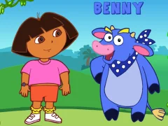 Игра Dora's Meet My Friends онлайн