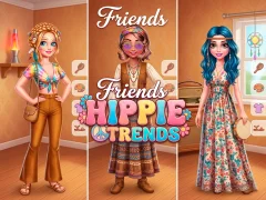 Игра Friends Hippie Trends онлайн