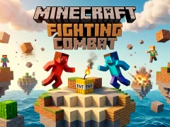 Игра Minecrafts Fighting Combat онлайн