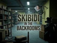 Игра Skibidi In The Backrooms онлайн