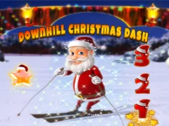 Игра Downhill Christmas Dash онлайн