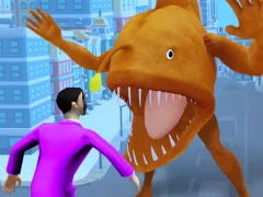Игра Draw to Fish Fight онлайн