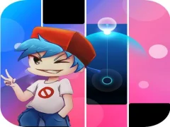 Игра Friday night funkin Piano Tiles онлайн
