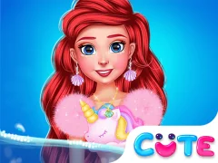 Игра Princess Turned Into Mermaid онлайн