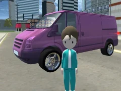 Игра Squid Gamer City Driving Gang онлайн