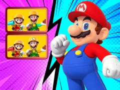 Игра Mario spot The Differences онлайн