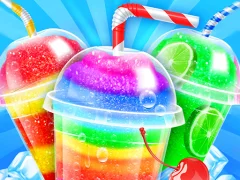 Игра Rainbow Frozen Slushy Truck онлайн