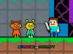 Игра Sprunki vs MCCraft онлайн