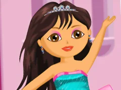 Игра Dora Ballerina Dressup онлайн