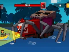 Игра Pirate Block Craft Monster Shooter онлайн