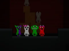 Игра Horror Ban Ban 1 2 Player Parkour онлайн