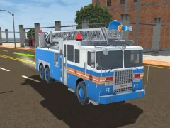 Игра Fire Truck Driving Simulator 2024 онлайн