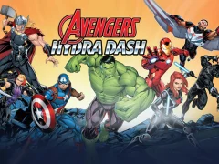 Игра Superheroes Avengers Hydra Dash онлайн