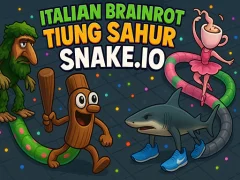 Игра Italian Brainrot Tung Sahur Snake.io онлайн