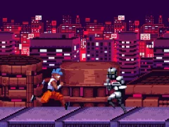 Игра Endless Cyberpunk Runner онлайн