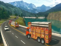Игра Indian Cargo Truck Gwadar Port Game онлайн
