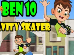 Игра Ben 10 Gravity Skater онлайн
