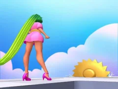 Игра Keep Long Hair онлайн